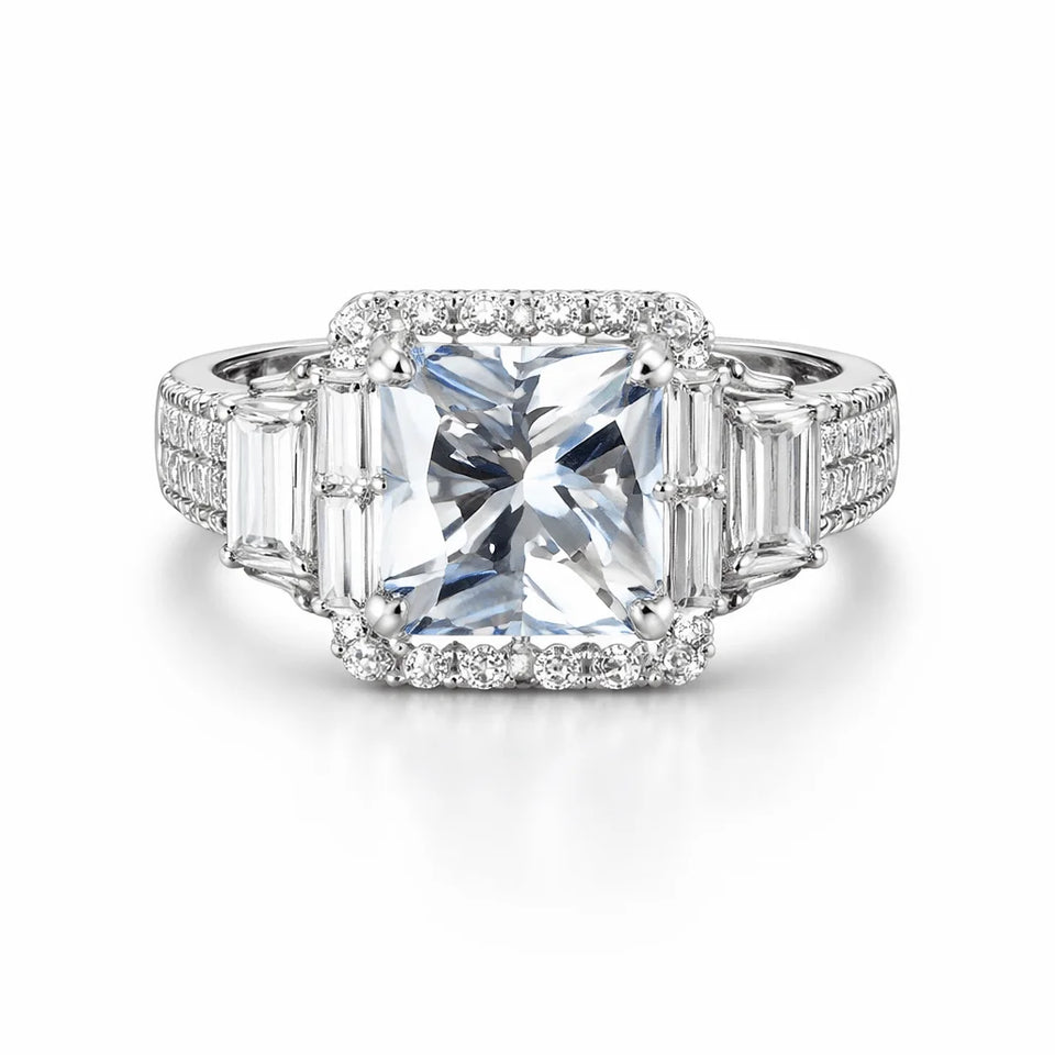 Anel, Ice, Cravejado, Magnata, Prata, Alaska Joias