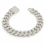 Pulseira, Cravejado, Ice, Prong, Prata, Ouro, Alaska Joias