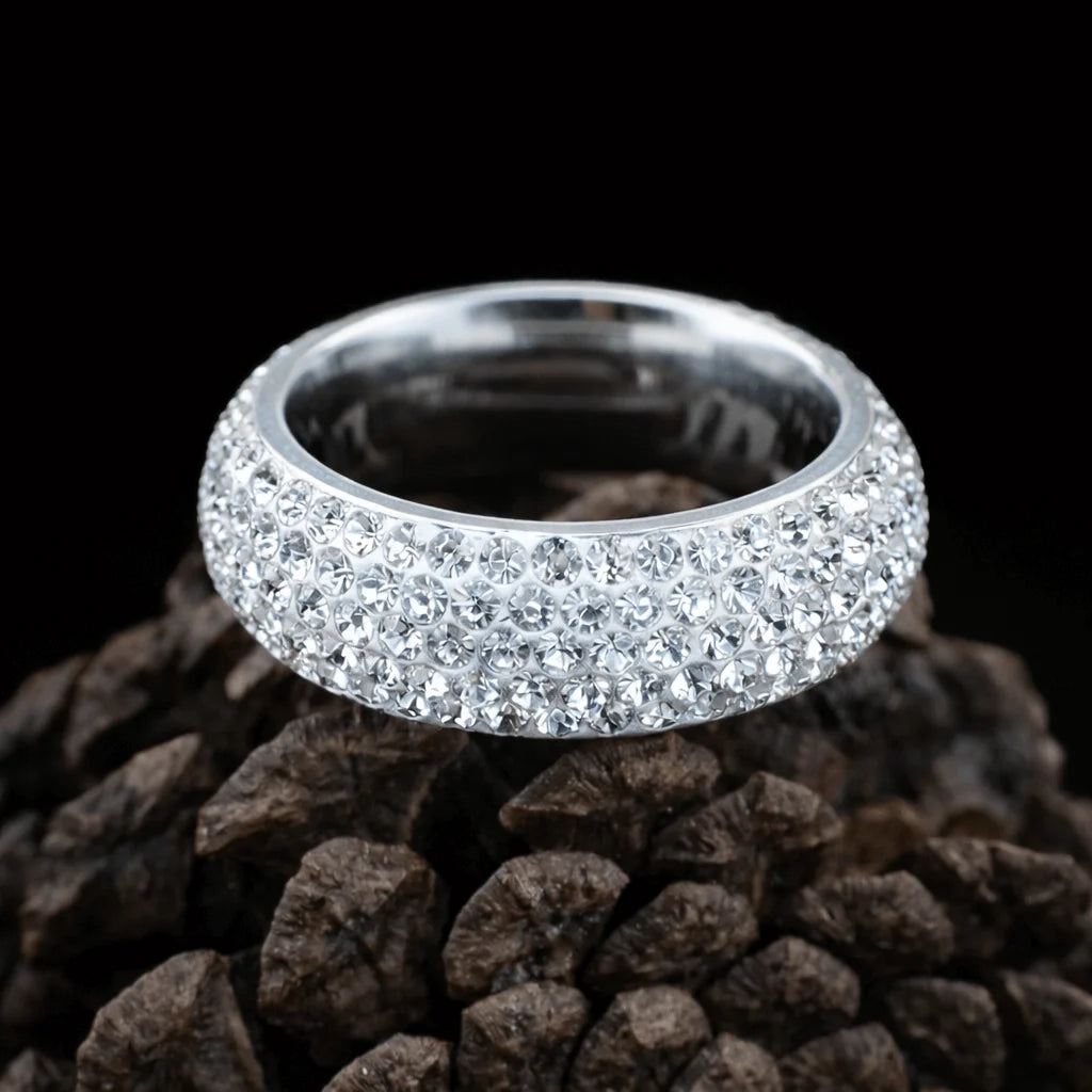 Anel, Ice, Cravejado, Dedeira, Prata, Ouro, Alaska Joias