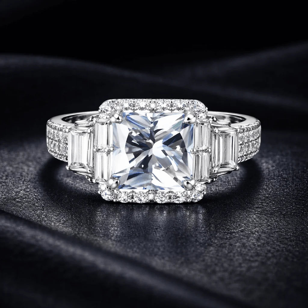 Anel, Ice, Cravejado, Magnata, Prata, Alaska Joias