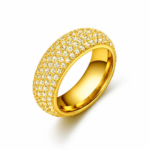 Anel, Ice, Cravejado, Dedeira, Prata, Ouro, Alaska Joias